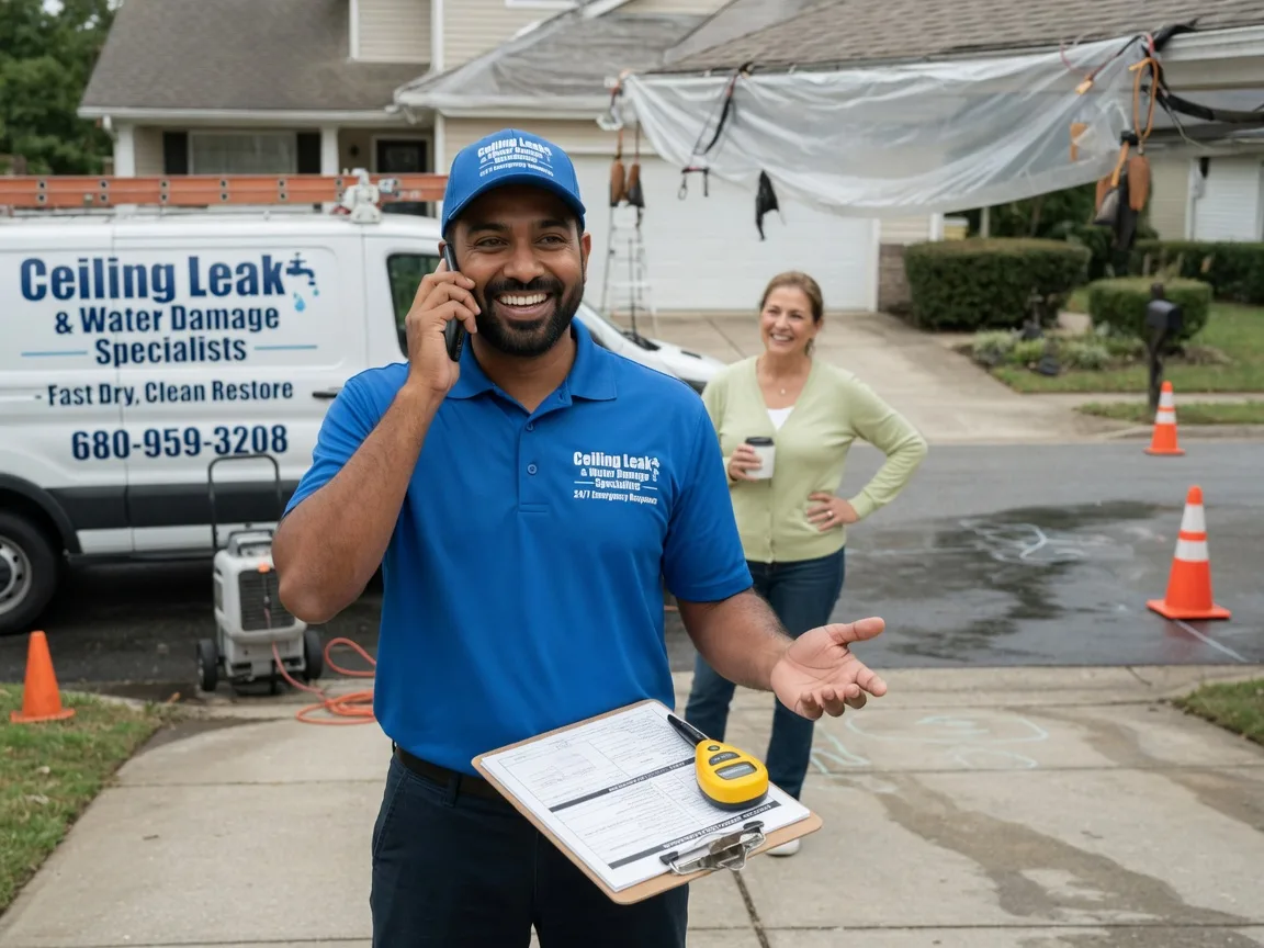 Ceiling Leak Cleanup Sherrills Ford, NC FAQs