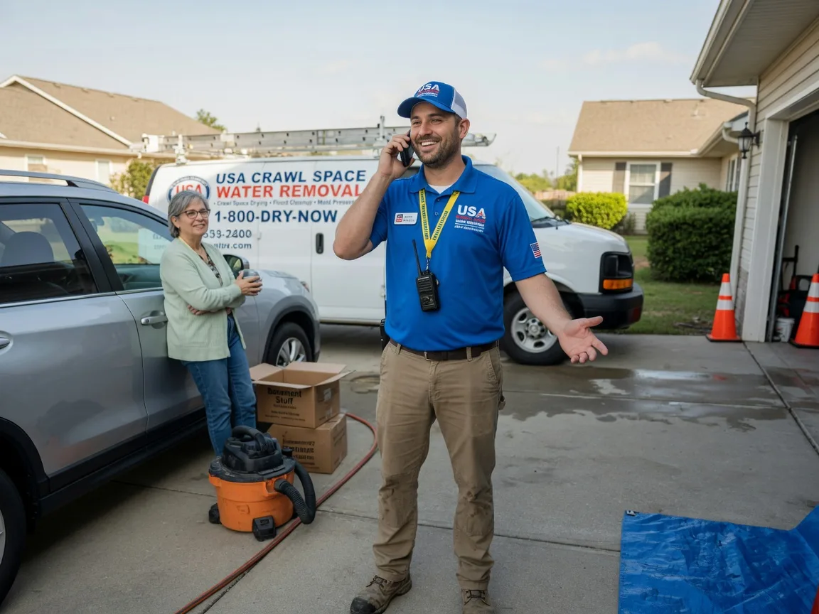 Crawl Space Water Removal Sherrills Ford, NC FAQs